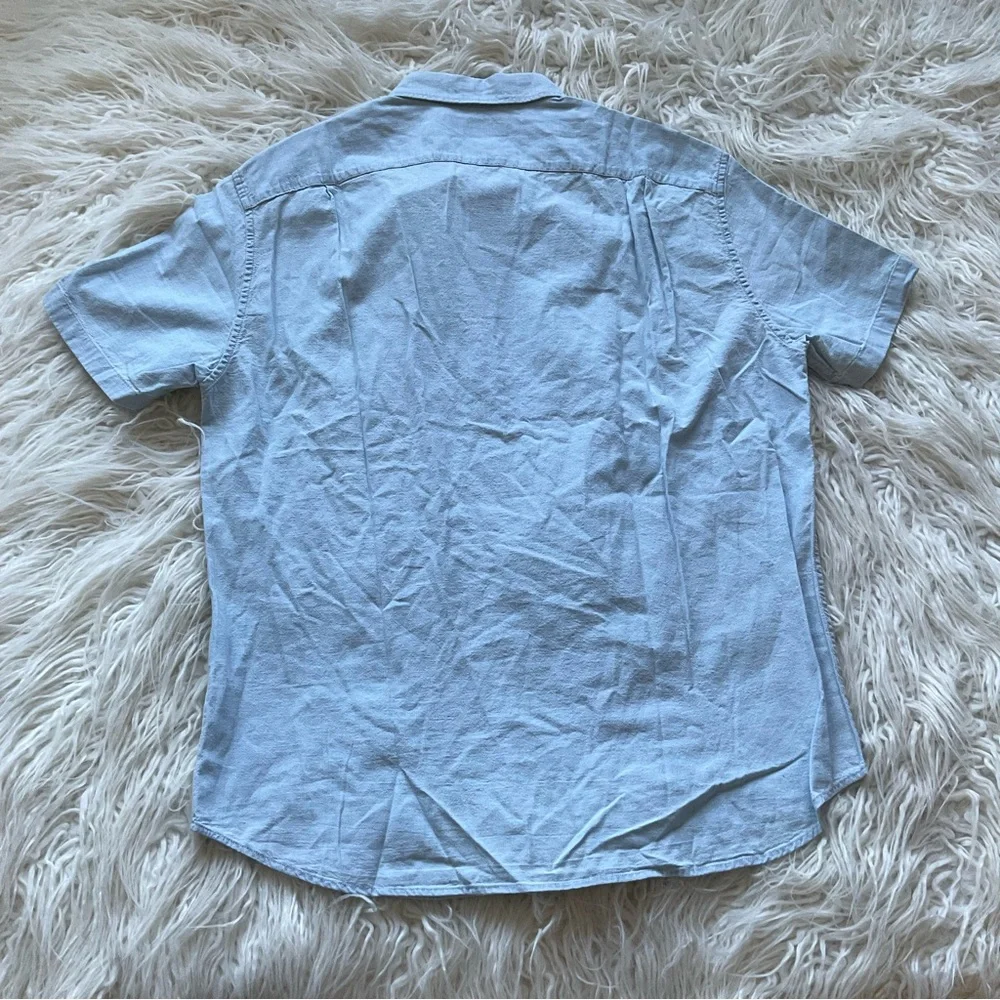 🆕J Crew‎ Short-sleeve Slim Chambray Shirt